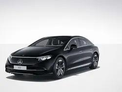 Schwarz Gebraucht 2021 Mercedes EQS450+ Electric Art Limousine | 55.730 € (Superpreis)