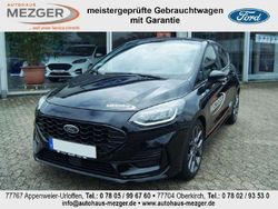 Obsidianschwarz metallic Gebraucht 2023 Ford Fiesta ST-Line X Kleinwagen | 25.990 €