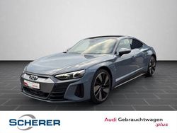 Kemoragrau metallic (metallic) Gebraucht 2021 Audi e-tron GT quattro Ambiente Limousine | 53.500 € (Etwas zu teuer)