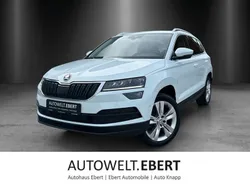 Laserweiss Gebraucht 2017 Skoda Karoq Style SUV | 20.890 € (Fairer Preis)