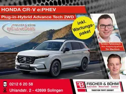 Weiß Neu 2025 Honda CR-V Advance SUV | 55.690 € (Etwas zu teuer)