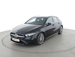 Schwarz Gebraucht 2018 Mercedes A200 AMG line Limousine | 23.590 € (Fairer Preis)