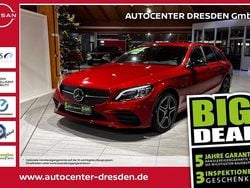 Rot Gebraucht 2021 Mercedes C300e AMG line Kombi | 32.690 € (Guter Preis)