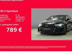 Schwarz Neu 2025 Audi RS3 Sportback Ambiente Kleinwagen | 78.006 € (Teuer)