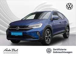 Blau (reef blue metallic) Gebraucht 2024 VW Taigo Style SUV | 26.240 € (Etwas zu teuer)
