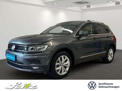 Indiumgrau metallic Gebraucht 2020 VW Tiguan Highline SUV | 27.748 € (Superpreis)