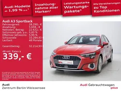 Rot Gebraucht 2023 Audi A3 Sportback e-tron Performance Limousine | 28.290 € (Fairer Preis)