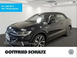Schwarz Gebraucht 2022 VW T-Roc Cabriolet R-line Cabrio | 31.490 € (Fairer Preis)