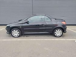 Schwarz obsidien/metallic Gebraucht 2005 Peugeot 206 CC Filou Cabrio | 700 € (Superpreis)