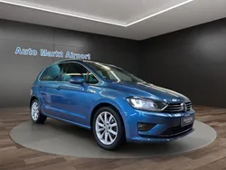 Blau Gebraucht 2014 VW Golf Sportsvan Highline Van / Kleinbus | 9.850 € (Guter Preis)