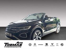 Deep black perleffekt schwarz Gebraucht 2025 VW T-Roc Cabriolet Style Cabrio | 39.880 € (Teuer)