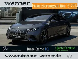 Lack graphitgrau (metallic) Gebraucht 2024 Mercedes EQE AMG 43 Premium Limousine | 59.959 € (Fairer Preis)
