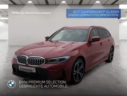 Rot Gebraucht 2024 BMW 330e M Sport Kombi | 46.906 € (Fairer Preis)