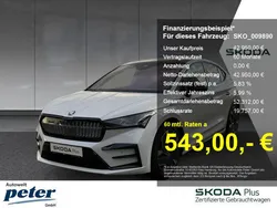Weiß Gebraucht 2022 Skoda Enyaq iV RS SUV | 42.950 € (Guter Preis)