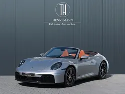Gtsilbermetallic Neu 2025 Porsche 992 Cabrio | 218.490 € (Superpreis)