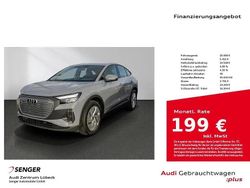 Kieselgrau Gebraucht 2021 Audi Q4 Sportback e-tron Sport SUV | 25.980 € (Fairer Preis)