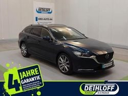 Deep crystal blue Gebraucht 2024 Mazda 6 Takumi-Line Kombi | 29.500 € (Guter Preis)