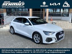 Ibisweiß Gebraucht 2024 Audi A3 Sportback S-Line Kleinwagen | 24.460 € (Guter Preis)