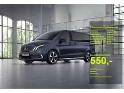 Sodalithblau met. Gebraucht 2024 Mercedes EQV300 Avantgarde Van / Kleinbus | 50.970 € (Fairer Preis)