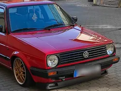 Rot Gebraucht 1991 VW Golf II Kleinwagen | 3.250 €
