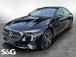 Metalliclack obsidianschwarz Gebraucht 2025 Mercedes E450 Avantgarde Limousine | 79.977 € (Superpreis)