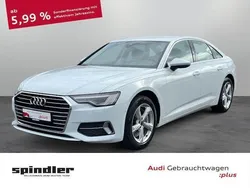 Gletscherweiß metallic Gebraucht 2021 Audi A6 Sport Limousine | 33.180 € (Guter Preis)