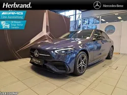 Sodalithblau metallic Gebraucht 2023 Mercedes C300e AMG Limousine | 48.970 € (Fairer Preis)