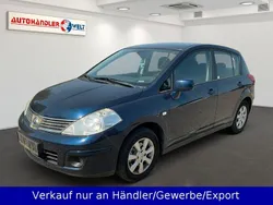 Blau Gebraucht 2009 Nissan Tiida Acenta Limousine | 1.999 € (Superpreis)