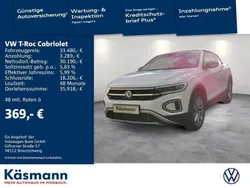 Weiß Neu 2025 VW T-Roc Cabriolet Goal Cabrio | 33.480 €