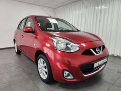 Rot Gebraucht 2017 Nissan Micra Acenta Kleinwagen | 7.490 € (Fairer Preis)