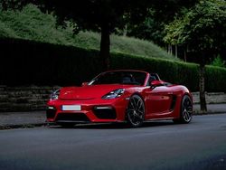 Rot Gebraucht 2021 Porsche 718 Spyder Cabrio | 109.950 € (Fairer Preis)