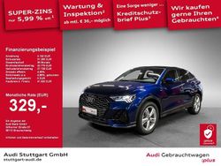 Navarrablau metallic Gebraucht 2024 Audi Q3 Sportback S-Line SUV | 49.650 € (Teuer)