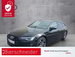 Schwarz Gebraucht 2024 Audi A6 S-Line Kombi | 49.950 €