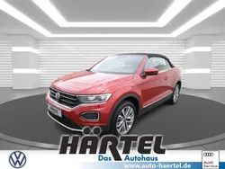 Kings red, metallic Gebraucht 2021 VW T-Roc Cabriolet Style Cabrio | 22.100 € (Fairer Preis)