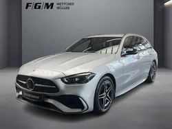 Silber Gebraucht 2024 Mercedes C300 AMG line Limousine | 44.670 € (Fairer Preis)
