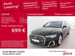 Mythosschwarz metallic Gebraucht 2024 Audi A8 Ambiente Limousine | 69.900 € (Fairer Preis)