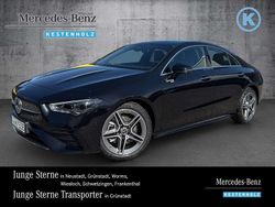 Lack kosmosschwarz Gebraucht 2025 Mercedes CLA200 AMG line Coupé | 41.950 € (Teuer)