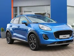 Desert island blue Gebraucht 2021 Ford Puma Titanium X SUV | 20.450 € (Fairer Preis)
