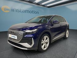 Blau Gebraucht 2023 Audi Q4 e-tron S-Line SUV | 36.949 € (Etwas zu teuer)