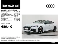 Weiß Gebraucht 2024 Audi RS5 Sportback Competition Limousine | 75.830 € (Guter Preis)