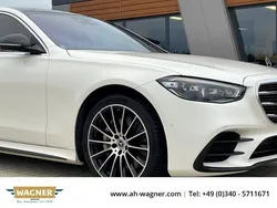 Diamantweiss metalliclack Gebraucht 2021 Mercedes S400 AMG Limousine | 84.999 € (Superpreis)