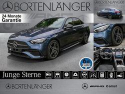 Blau Gebraucht 2024 Mercedes C180 AMG Limousine | 41.414 € (Teuer)
