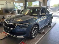Blau Gebraucht 2021 Skoda Kamiq ScoutLine SUV | 21.650 € (Etwas zu teuer)