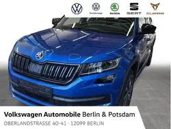 Raceblau metallic Gebraucht 2021 Skoda Kodiaq SportLine SUV | 37.740 € (Teuer)
