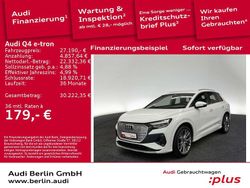 Gletscherweiß metallic Gebraucht 2022 Audi Q4 e-tron Ambiente SUV | 27.190 € (Fairer Preis)