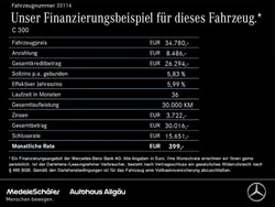 Lack graphitgrau (metallic) Gebraucht 2022 Mercedes C300e AMG Kombi | 34.779 € (Fairer Preis)