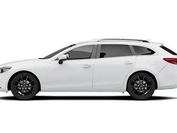 Schwarz Gebraucht 2024 Mazda 6 Exclusive-Line Kombi | 24.990 € (Guter Preis)