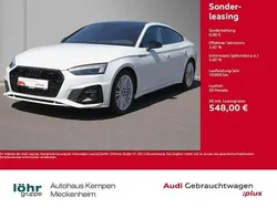 Gletscherweiß metallic Gebraucht 2024 Audi A5 Sportback S-Line Limousine | 50.980 € (Teuer)