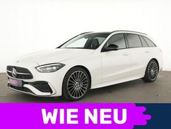 Polarweiss Gebraucht 2024 Mercedes C300 AMG line Limousine | 46.819 € (Fairer Preis)