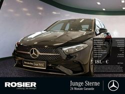 Schwarz / nachtschwarz Gebraucht 2024 Mercedes 200 AMG Coupé | 31.601 € (Superpreis)